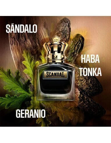 Miniatura Perfume Original Scandal Pour Homme Lê Parfum Eau de Parfum Intense 7 ml Jean Paul Gaultier