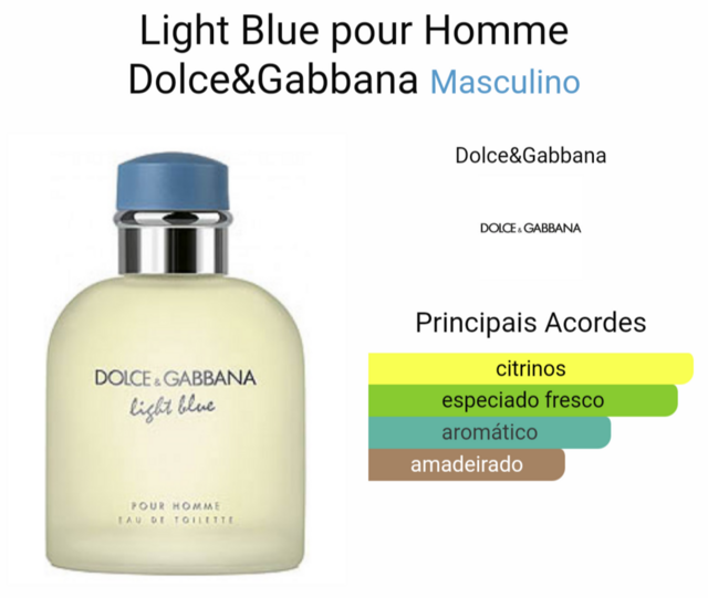 Miniatura Perfume Original Light Blue Eau de Toilette Dolce & Gabbana 4,5 ml - (cópia)