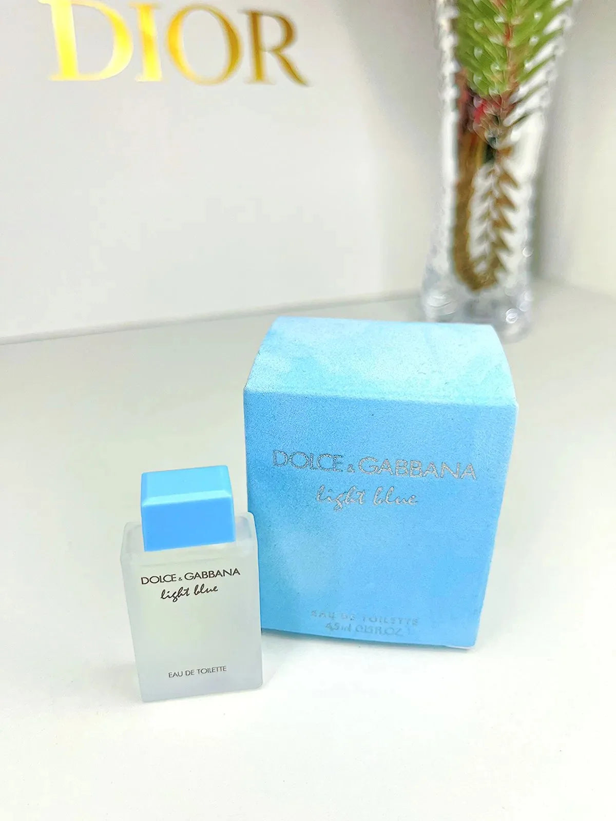 Miniatura Perfume Original Light Blue Eau de Toilette Dolce & Gabbana 4,5 ml