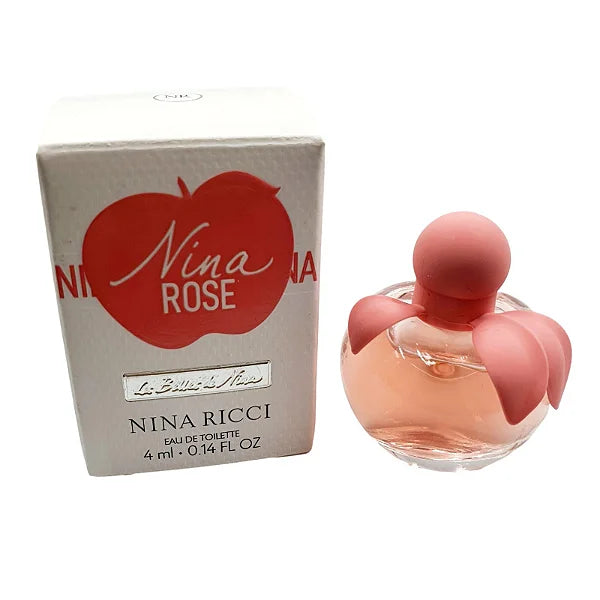 Miniatura Perfume Original Nina Rose Eau de Toilette Ricci 4 ml