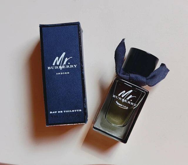 Miniatura Perfume Original My Burberry Índigo Eau de Toilette 5 ml (Leia a descrição)