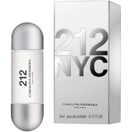 Miniatura Perfume Original 212 Nyc Eau de Toilette 5 ml Carolina Herrera