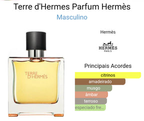 Miniatura Perfume Original Spray Terre D'Hermès Parfum 12,5 ml