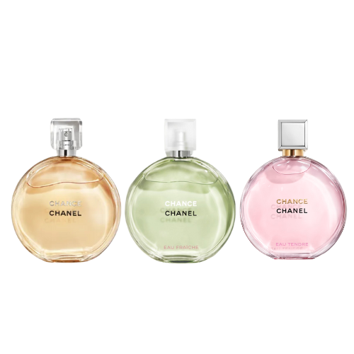 Combo 3 Miniaturas - Chance + Chance Eua Fraiche + Chance Eua Tendre