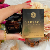 Miniatura Perfume Versace Cristal Noir Eau de Toilette 5 ml