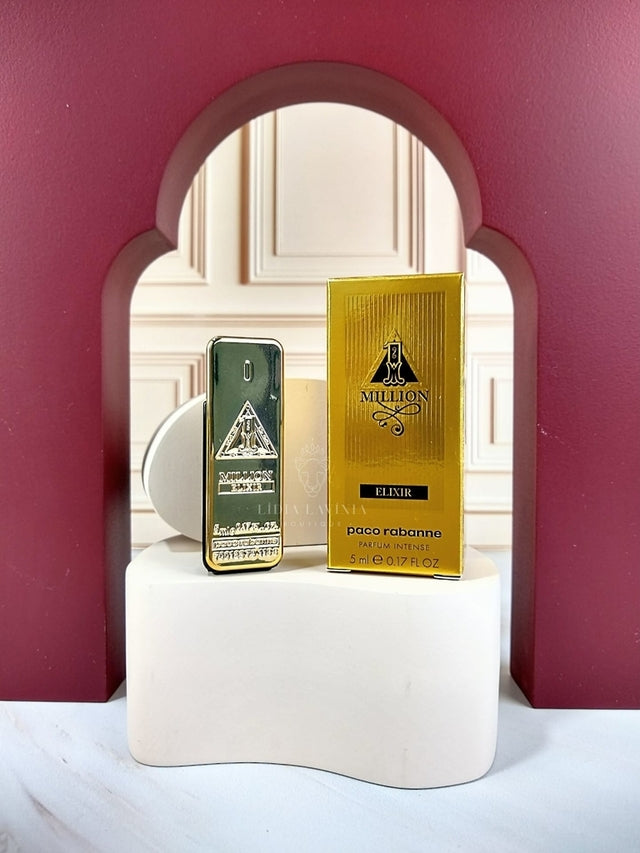 Miniatura Perfume Original One Million Elixir 5 ml Paco Rabanne