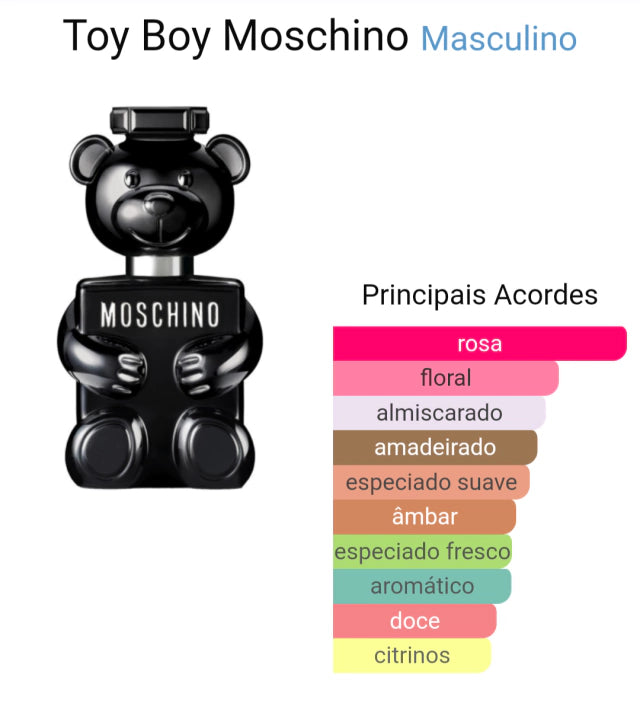 Miniatura Perfume Original Moschino Toy Boy Eau de Parfum 5 ml